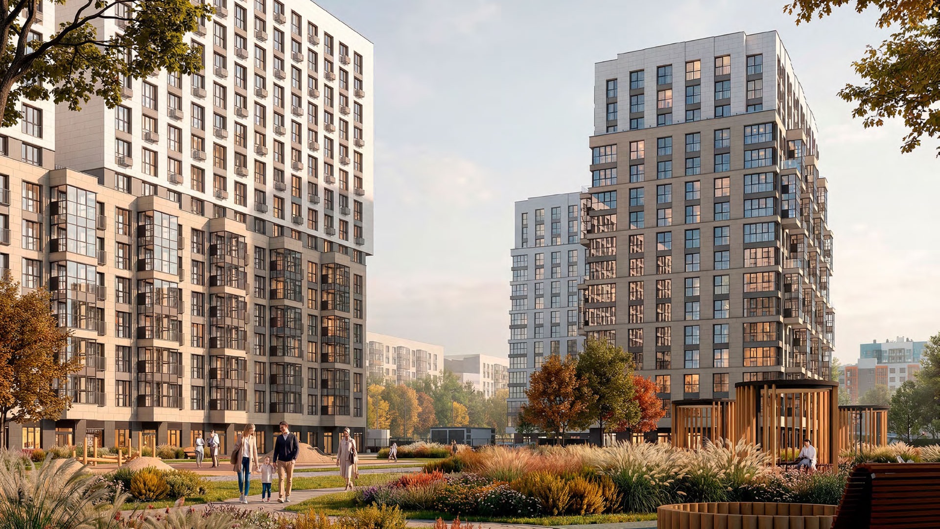 Двор ЖК «Символист»