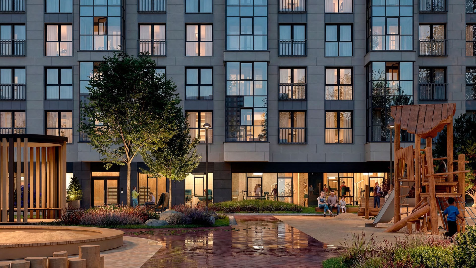 Закрытый двор